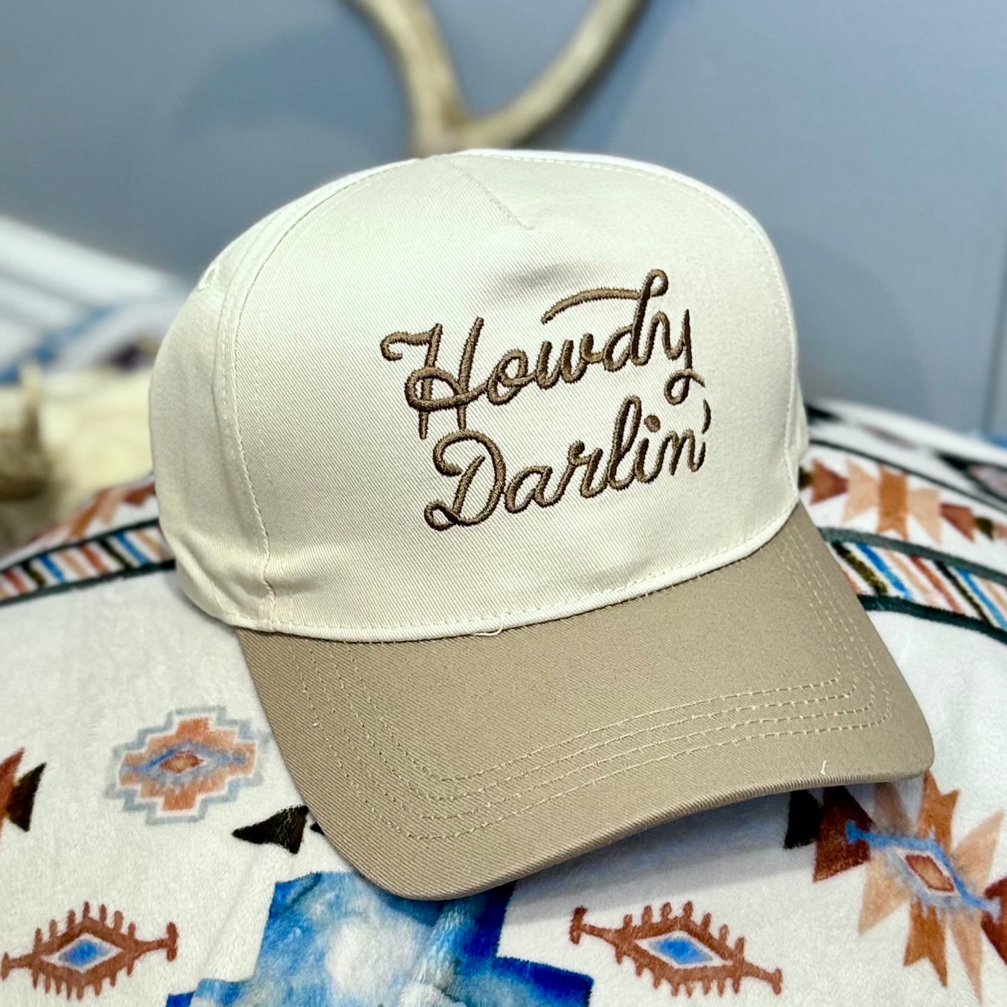 Embroidered Howdy Darlin' Hat