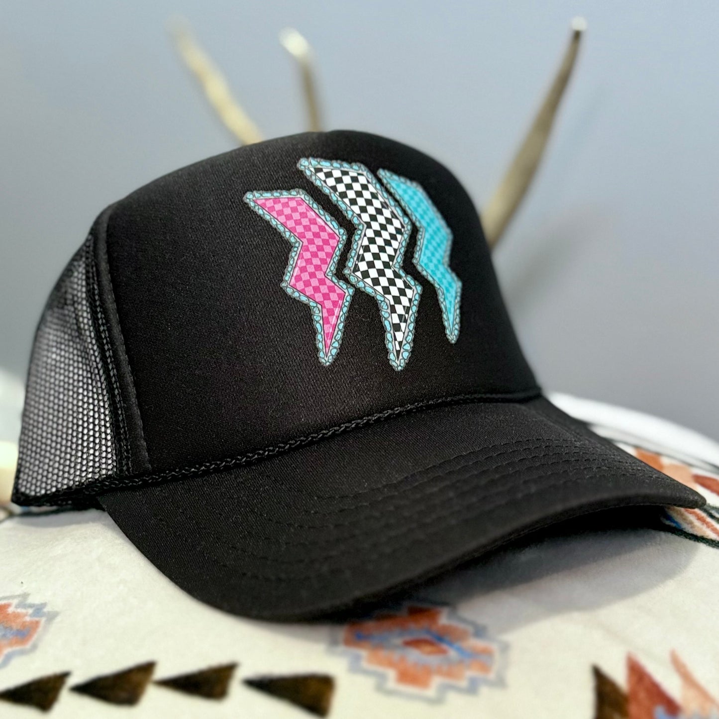 Wild Lightning Otto Foam Front Trucker Hat