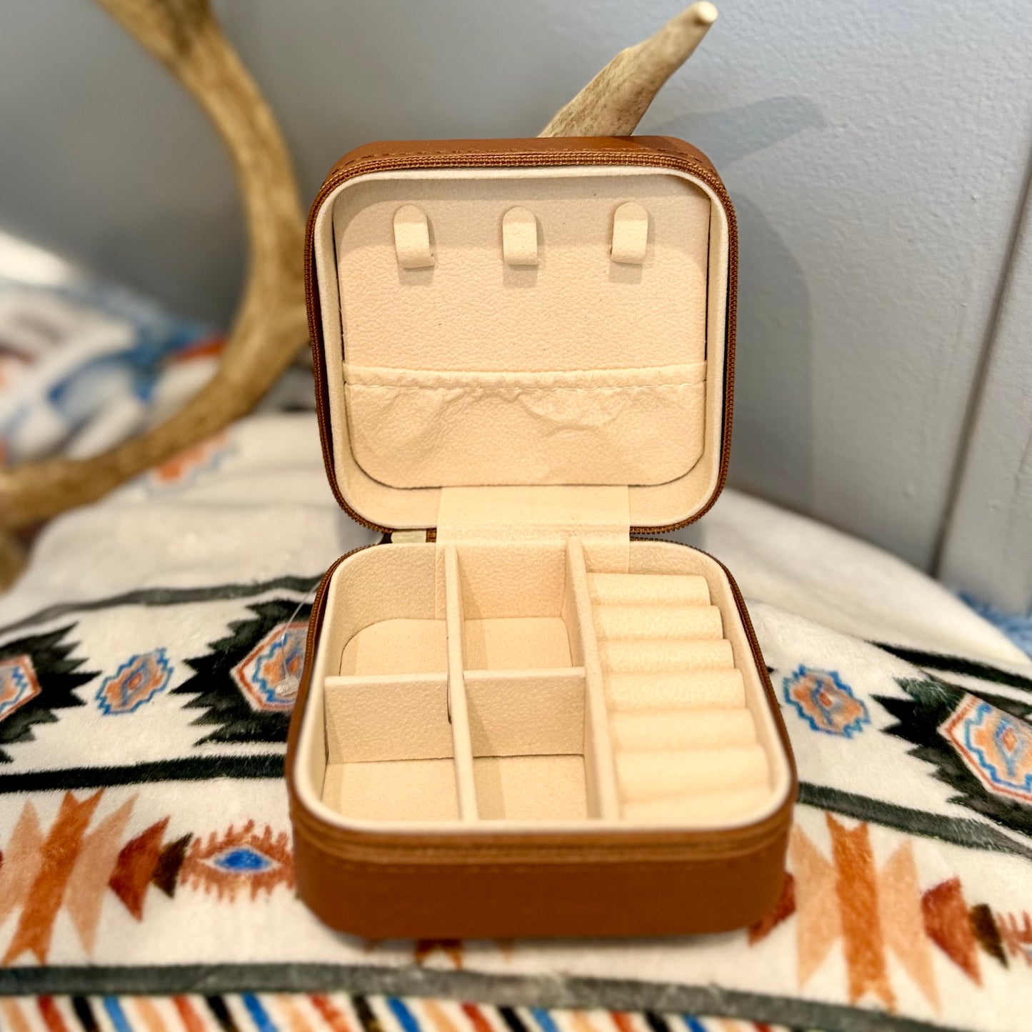 Wild Horse Small Travel Jewelry Box