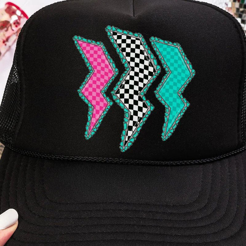 Wild Lightning Otto Foam Front Trucker Hat